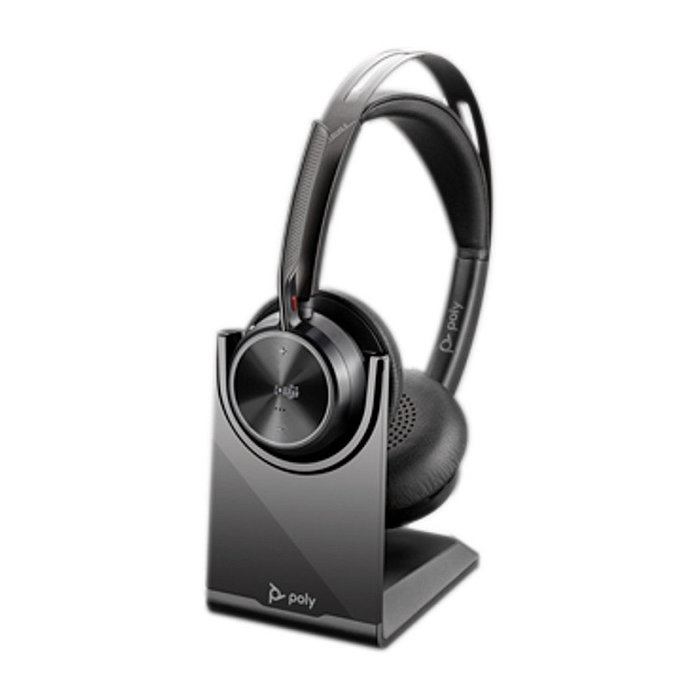 HP Poly Voyager Focus 2 Microsoft Teams Certified con base de carga y adaptador USB-C/A HP Poly Voyager Focus 2 Microsoft Teams Certified con base de carga y adaptador USB-C/A