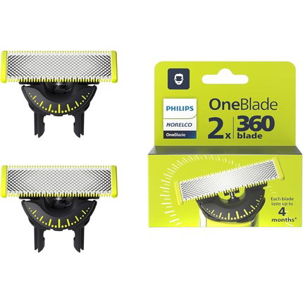 Philips QP 420/50 OneBlade Replacement Blade 360 Pack Doble