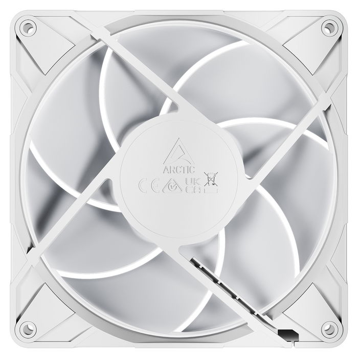 ARCTIC P14 Pro A-RGB Ventilador 14 cm Blanco 400-2500 RPM PWM 186 m³/h Rodamiento FDB 5.2 mmH2O