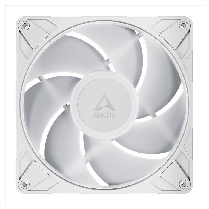 ARCTIC P14 Pro A-RGB Ventilador 14 cm Blanco 400-2500 RPM PWM 186 m³/h Rodamiento FDB 5.2 mmH2O