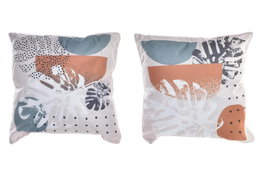DKD Home Decor Cojín Poliéster Moderno Multicolor de 45x10x45 cm