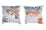 DKD Home Decor Cojín Poliéster Moderno Multicolor de 45x10x45 cm