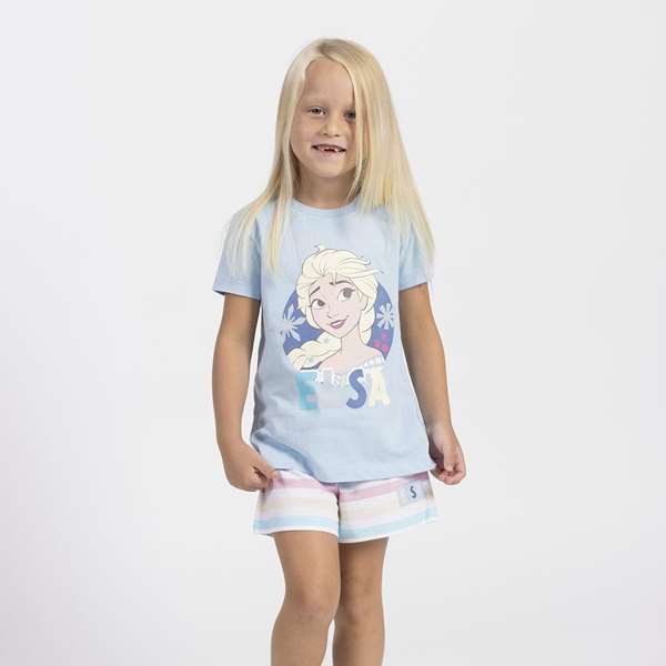 Cerdá Pijama Corto Frozen Talla 7 Años