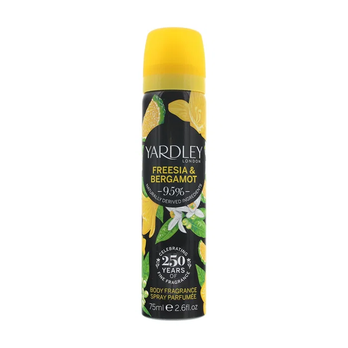 Yardley Freesia & Bergamot Vaporizador Corporal 75ml