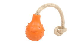 Majordog Juguete Swimming Eddy Pequeño para Perros, Natación, Caucho Natural, Polipropileno, EVA, Cuerda, 100 g