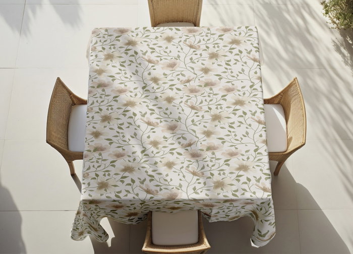 Hermia Mantel ASR-TBLCLT25 - 140 x 220 cm - Algodón/Poliéster Hermia Mantel ASR-TBLCLT25 - 140 x 220 cm - Algodón/Poliéster