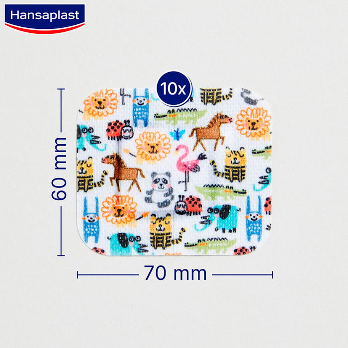 Hansaplast HP SENSITIVE XL KIDS Apósitos para Piel Sensible 10 unidades