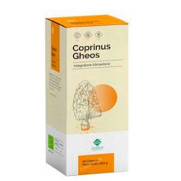 GHEOS Coprinus 90 Cápsulas con Agaricus, Cromo y Vitamina C para el Metabolismo y Glucosa