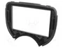 ACV Bastidor de montaje de radio 2 DIN para Nissan Micra (K13) 2011-2013, Plata