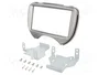 ACV Bastidor de montaje de radio 2 DIN para Nissan Micra (K13) 2011-2013, Plata