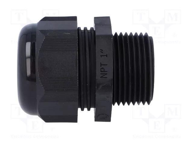 HELU Sello aislante HELUTOP HT-NPT NPT1 Poliamida Negro