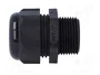 HELU Sello aislante HELUTOP HT-NPT NPT1 Poliamida Negro