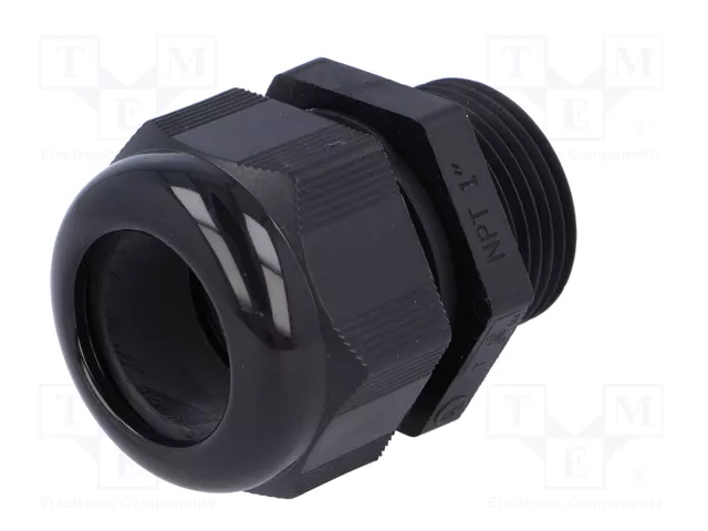 HELU Sello aislante HELUTOP HT-NPT NPT1 Poliamida Negro