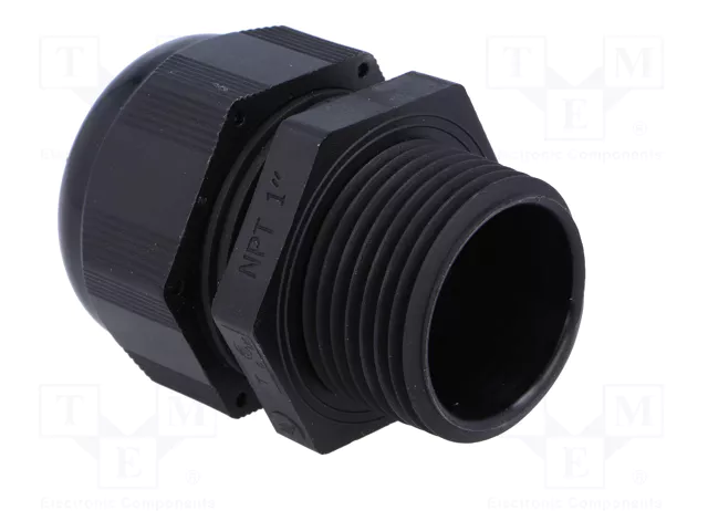 HELU Sello aislante HELUTOP HT-NPT NPT1 Poliamida Negro
