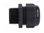 HELU Sello aislante HELUTOP HT-NPT NPT1 Poliamida Negro