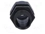HELU Sello aislante HELUTOP HT-NPT NPT1 Poliamida Negro