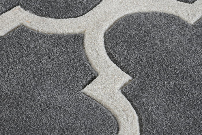 DKD Home Decor Alfombra Étnica Gris y Crema 160x230x2 cm