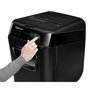 Fellowes Automax 200M Destructora de documentos Microcorte Negro
