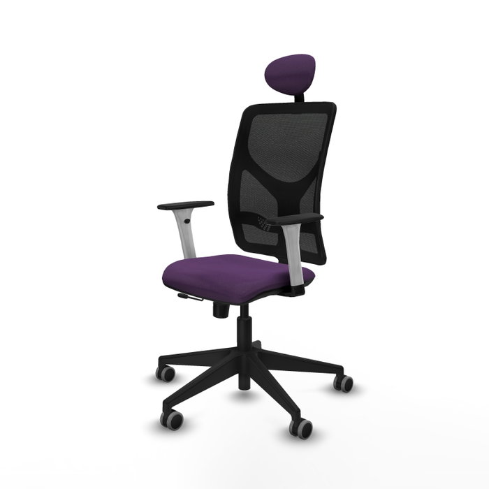 PIQUERAS Y CRESPO Silla de oficina Motilla con Mecanismo Sincro/Traslack Morada PIQUERAS Y CRESPO Silla de oficina Motilla con Mecanismo Sincro/Traslack Morada