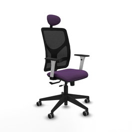 PIQUERAS Y CRESPO Silla de oficina Motilla con Mecanismo Sincro/Traslack Morada
