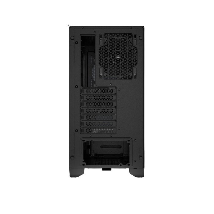 Corsair Torre PC Gaming 3000D Airflow Mid-Tower ATX con Panel de Cristal Templado, Ventiladores AF120 Incluidos, USB 3.0, Flujo de Aire Optimizado, Color Negro