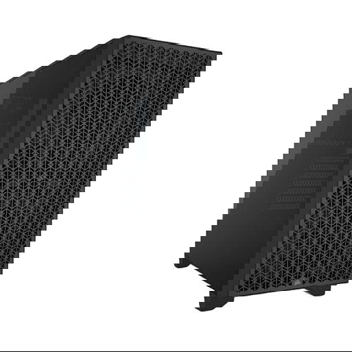 Corsair CC-9011251-WW 3000D Torre Media ATX, Panel de Vidrio Templado Negro con Iluminación RGB Multicolor, para Juegos y Montaje de PC