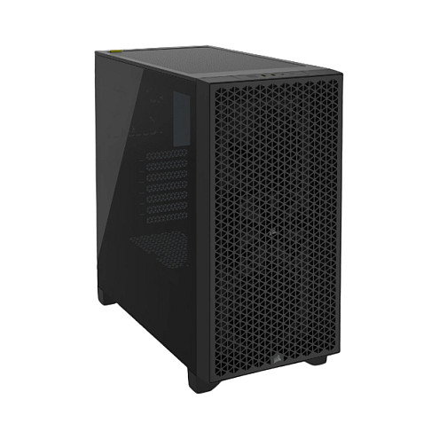 Corsair 3000D CC-9011251-WW Torre Media PC Gaming ATX Cristal Templado Negro con Ventana e Iluminación RGB