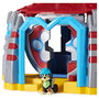 Spin Master Paw Patrol Dino Rescue HQ Escenario, Incluye Base Vehículo y Figura Rex Welpen, con Sonidos, Juguete para Niños 3+ Años
