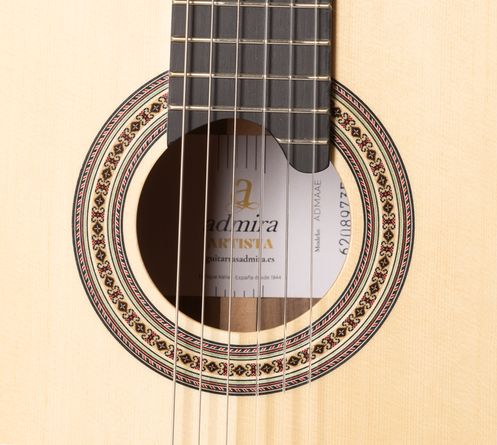 Admira Guitarra Clásica Artista Serie Conservatorio Tapa Abeto Fondo Ébano Admira Guitarra Clásica Artista Serie Conservatorio Tapa Abeto Fondo Ébano