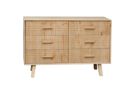DKD Home Decor Cómoda de Abeto y MDF 120x40x80