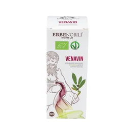 ERBENOBILI Venavin Complex Varices 50 ml - Gotas para la Circulación Venosa, Pesadez y Dolor de Piernas - Macerado Glicérico de Castaño de Indias, Limón y Sorbus