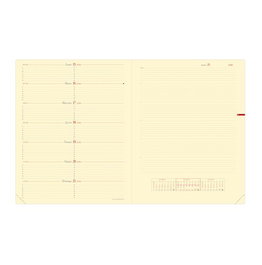 QUO VADIS Recambio Agenda Anual Note 27 SP 270x210 mm con Notas