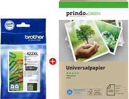 Brother LC422XL MCVP Value Pack negro, cian, magenta y amarillo