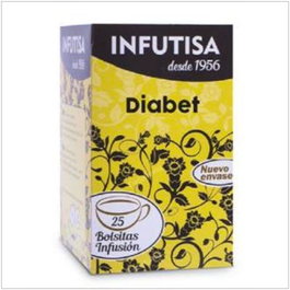 INFUTISA Diabet 6 Infusion 25 Bolsitas