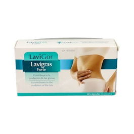 Lavigor Lavigras Forte 60 Cápsulas Control de Grasas y Adelgazamiento Suplemento Nutricional