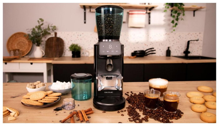 Cecotec SteelMill Touch Molinillo de café de acero inoxidable Cecotec SteelMill Touch Molinillo de café de acero inoxidable