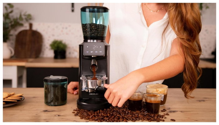Cecotec SteelMill Touch Molinillo de café de acero inoxidable Cecotec SteelMill Touch Molinillo de café de acero inoxidable