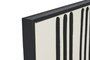 DKD Home Decor Cuadro Lienzo PS 83X4,5X123 Líneas 3D (Pack de 2)