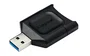 Kingston MobileLite Plus - Lector de tarjetas SD externo USB 3.2 Gen 1 Tipo-A, compatible UHS-II y UHS-I, color negro, portátil