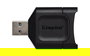 Kingston MobileLite Plus - Lector de tarjetas SD externo USB 3.2 Gen 1 Tipo-A, compatible UHS-II y UHS-I, color negro, portátil