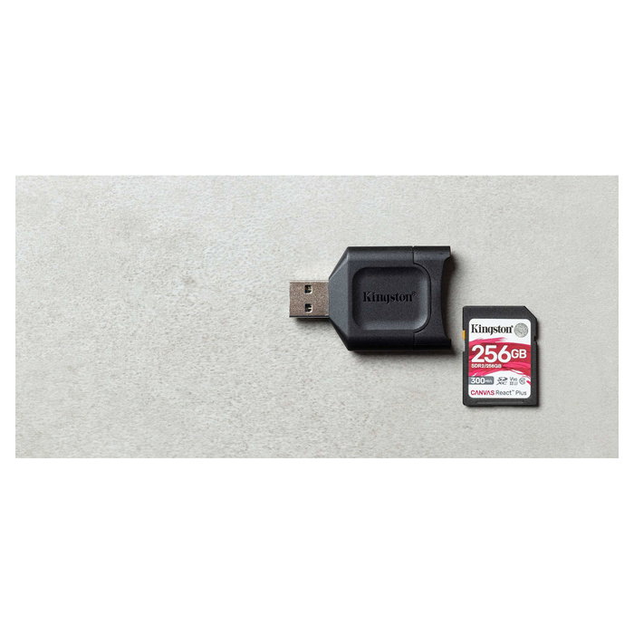 Kingston MobileLite Plus Lector de Tarjetas SD USB 3.2 Gen 1 Negro