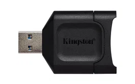 Kingston Technology MobileLite Plus Lector de Tarjetas SD USB 3.2 Gen 1 Type-A Negro