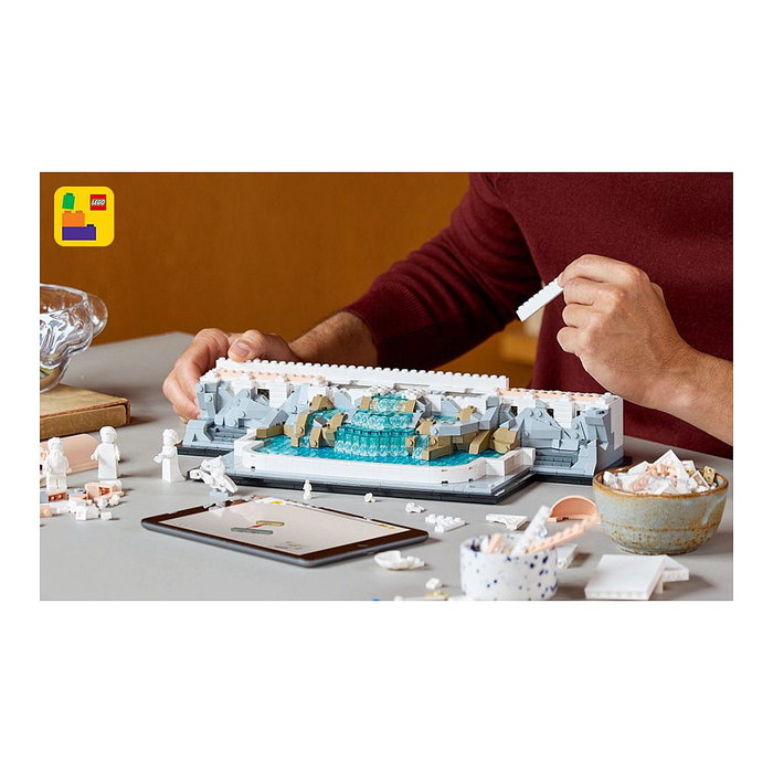 LEGO Architecture 21062 Trevi-Brunnen (Fontana di Trevi) - Juego de Construcción para Adultos - 1880 Piezas - Edad 18+