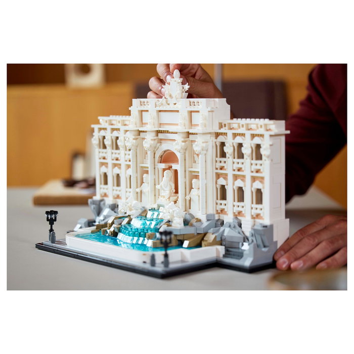 LEGO Architecture 21062 Trevi-Brunnen (Fontana di Trevi) - Juego de Construcción para Adultos - 1880 Piezas - Edad 18+