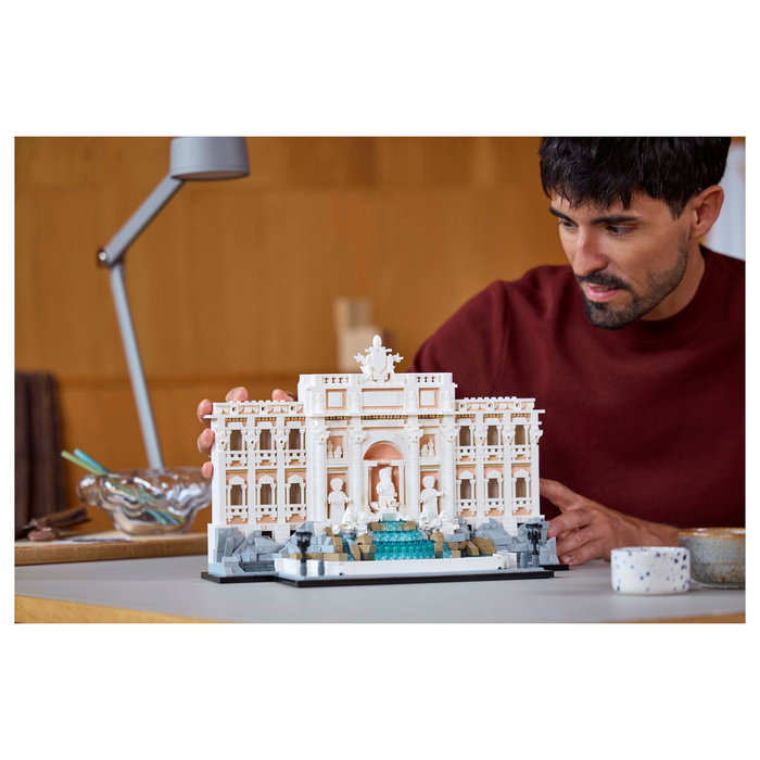 LEGO Architecture 21062 Trevi-Brunnen (Fontana di Trevi) - Juego de Construcción para Adultos - 1880 Piezas - Edad 18+