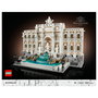 LEGO Architecture 21062 Trevi-Brunnen (Fontana di Trevi) - Juego de Construcción para Adultos - 1880 Piezas - Edad 18+