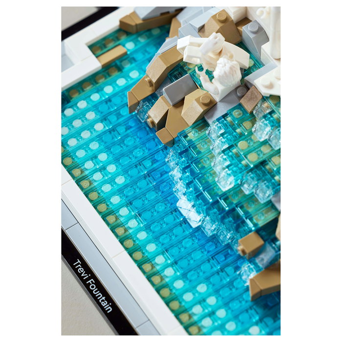LEGO Architecture 21062 Trevi-Brunnen (Fontana di Trevi) - Juego de Construcción para Adultos - 1880 Piezas - Edad 18+