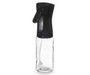 Vivalto Aceitera de Vidrio con Pulverizador 230 ml Negro y Transparente 22x8x5.7 cm (Set de 12)
