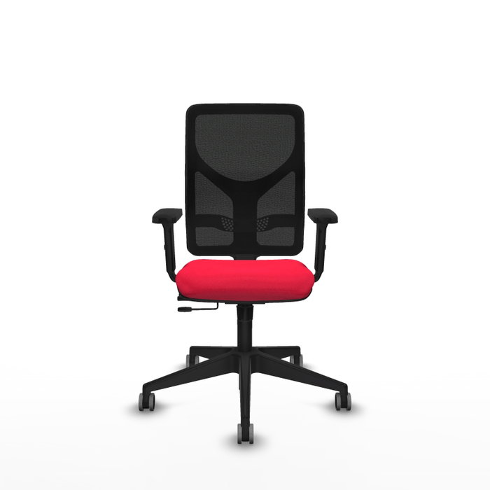 PIQUERAS Y CRESPO Silla de oficina Motilla con mecanismo Sincro/Traslack, Rojo y Negro PIQUERAS Y CRESPO Silla de oficina Motilla con mecanismo Sincro/Traslack, Rojo y Negro