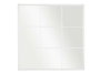 Giftdecor Espejo Ventanal Blanco 90 x 90 cm